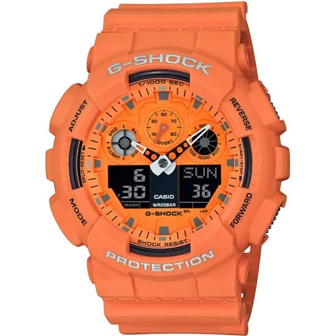 GA-100RS-4AER CASIO G-Shock muški ručni sat