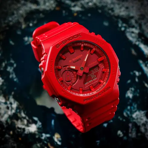 GA-2100-4AER CASIO G-Shock Octagon unisex ručni sat