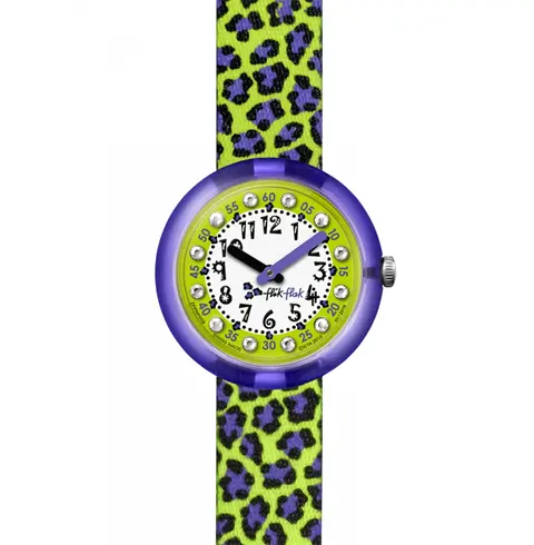 ZFPNP009  SWATCH FLIK FLak Green Jubatus dečiji ručni sat