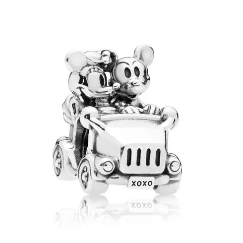 797174 PANDORA Disney Mickey i Minnie vintidž auto privezak