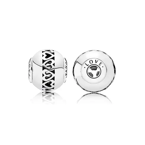 796070 PANDORA Essence Love šupljikavi privezak