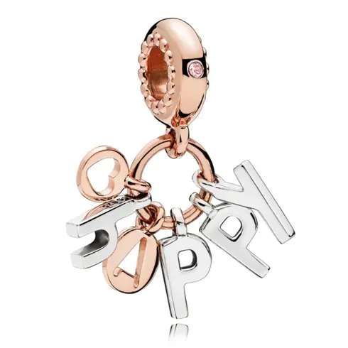 787017NPO PANDORA Moments Rose Happy viseći privezak