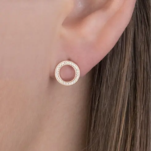 280585CZ PANDORA Rose Zauvek pandora minduše