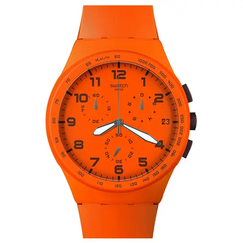 SUSO400 SWATCH ORIGINALS CHRONO PLASTIC-WILD ORANGE ručni sat