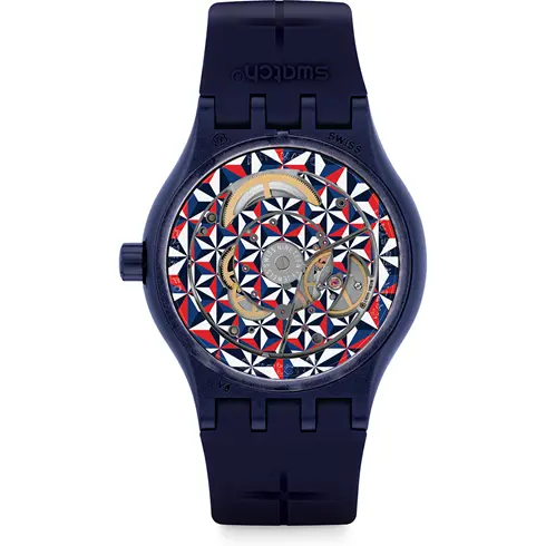 SWATCH SUTN404 Originals Sistem 51 Ink automatski unisex sat