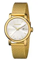 01.1021.118 WENGER Urban Classic Vintage Silver dial Gold Mesh Strap Women Swiss made ručni sat                      