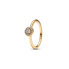 163554C01-52 PANDORA Round Pave Halo prsten