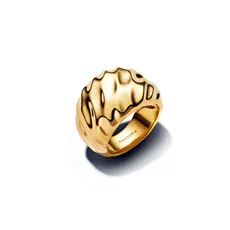 163884C00-56 PANDORA Rippled Statement ženski prsten