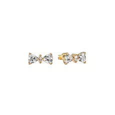 263507C01 PANDORA Sparkling Bow Stud ženske minđuše