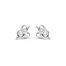 293761C01 PANDORA Infinity Knot Stud ženske minđuše