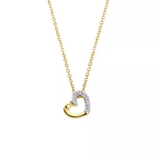 3609YDI BLUSH ZLATNI NAKIT 14ct dijamant ženska ogrlica