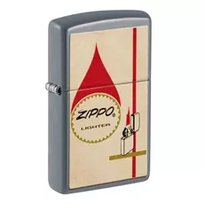 48496 ZIPPO Flat Grey upaljač