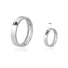 221069-25 2JEWELS PRSTEN-LOVE RINGS