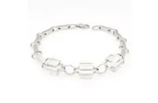 99165/W STORM NAKIT-Cubic White Bracelet