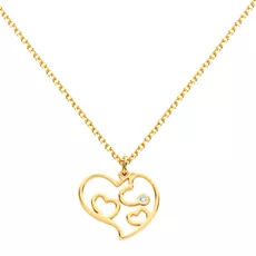 EBZ040919 EKAN NAKIT Diamond Symbols ogrlica 14k