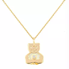 EBZ048914 EKAN NAKIT Diamond Pearls ogrlica 14k