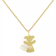 EBZ048980 EKAN NAKIT Diamond Baby ogrlica 14k