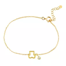EBZ068142 EKAN NAKIT Diamond Symbols Teddy narukvica 14k