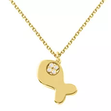EBZ069033 EKAN NAKIT Diamond Symbols ogrlica 14k