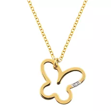 EBZ083119 EKAN NAKIT  Diamond Symbols ogrlica 14k
