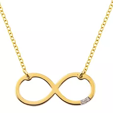 EBZ084405 EKAN NAKIT Diamond Symbols ogrlica 14k