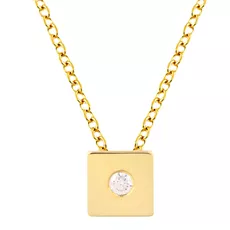 EBZ087349 EKAN NAKIT Diamond Symbols ogrlica 14k