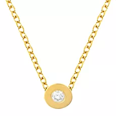 EBZ087350 EKAN NAKIT Diamond Symbols ogrlica 14k