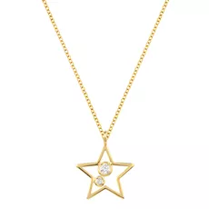 EBZ102624 EKAN NAKIT Diamond Symbols ogrlica 14k