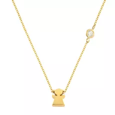 EBZ106056 EKAN NAKIT Diamond Baby ogrlica 14k