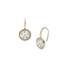 JF04867710 FOSSIL Classic Mother of Pearl ženske minđuše