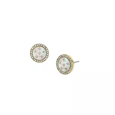 JF04868710 FOSSIL Classic Mother of Pearl ženske minđuše