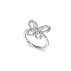 JUBR05115JWRH56 GUESS Silver ženski prsten