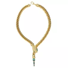 JUBS03021JWAGGNT/U GUESS NAKIT Golden Temptation ženska ogrlica