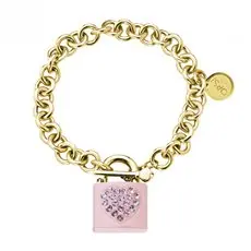 OPSBR-285 LOCK GOLD BRACELET