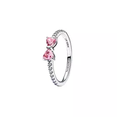 193510C01-52 PANDORA Sparkling Pink Bow prsten