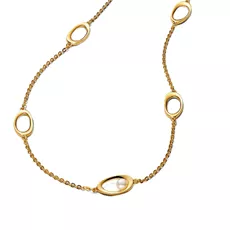 363883C01-45 PANDORA Organically Shaped Oval & Treated Freshwater Cultured Pearl ženka ogrlica