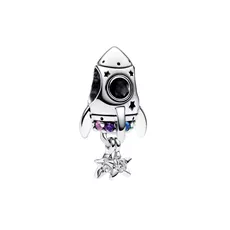 792831C01 PANDORA bead Space rocket of love privezak