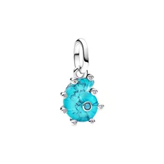 793900C01 PANDORA Blue Murano Glass Sea Snail Dangle ženski privezak