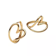 263807C00 PANDORA Organically Shaped Heart ženske minđuše