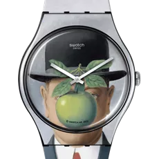 SUOZ350  SWATCH Le Fils De L Homme By Rene Magritte unisex ručni sat