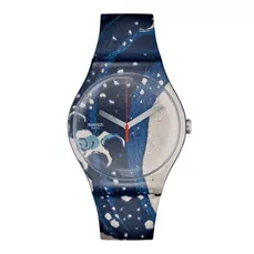 SUOZ351  SWATCH The Great Wave By Hokusai & Astrolabe ručni sat