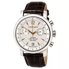 01.1043.110 WENGER Urban Vintage Chrono Brown Mens Swiss made ručni sat