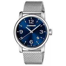 01.1041.125 WENGER Urban Metropolitan  Mens Blue Dial Mesh Strap Swiss made ručni sat
