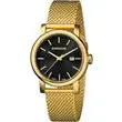 01.1021.120 WENGER Urban Classic Vintage Black dial Gold Mesh Strap Women Swiss made ručni sat