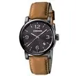01.1041.129 WENGER Urban Metropolitan Stainless Brown Leather Band Black Dial Men's  Swiss made ručni sat