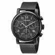 01.1043.108 WENGER  Urban Classic Chrono Stainless Mesh Bracelet Black Band Black Dial Men's Swiss made ručni sat