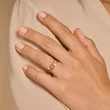 1198YZI/54 BLUSH ZLATNI NAKIT 14ct ženski prsten
