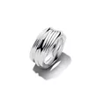 193890C00-54 PANDORA Twisted Double ženski prsten