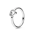 196549CZ-56 PANDORA Puzzle Heart Frame prsten