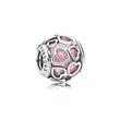 792036PCZ PANDORA Moments Pink Encased in Love privezak